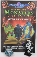 Foam Brain Games: Lost Tome of Monsters Mystery Loot Volume 2 - 840292515536